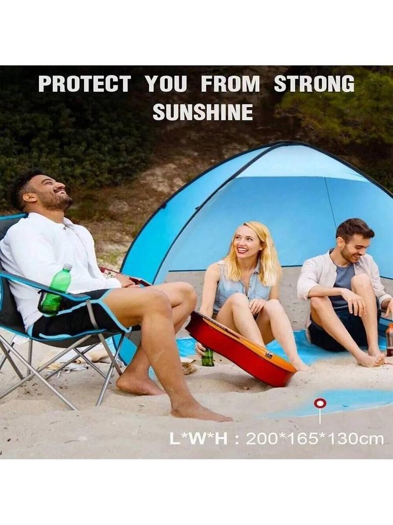 Pop Up Portable Beach Canopy Sun Shade Shelter Outdoor Camping Fishing Tent