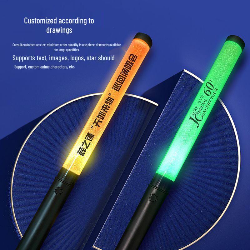 15-Color LED Light-Up Glow Stick for Concerts and Parties
