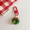 Cartoon Santa Claus Keychain Ornament - Cute Christmas Gift for Backpack or Home