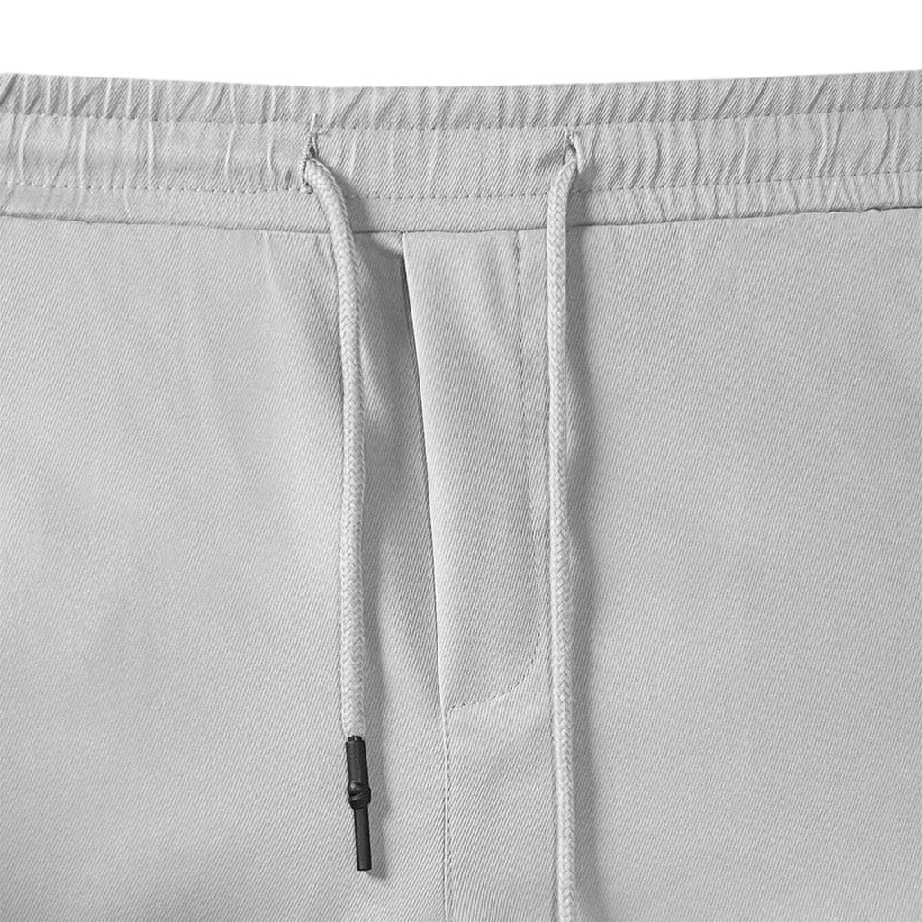 Men's Classic Outdoor Loose Casual Multi-pocket Work Pants, Youth Elastic Waist Drawstring Drawstring Leg Pants