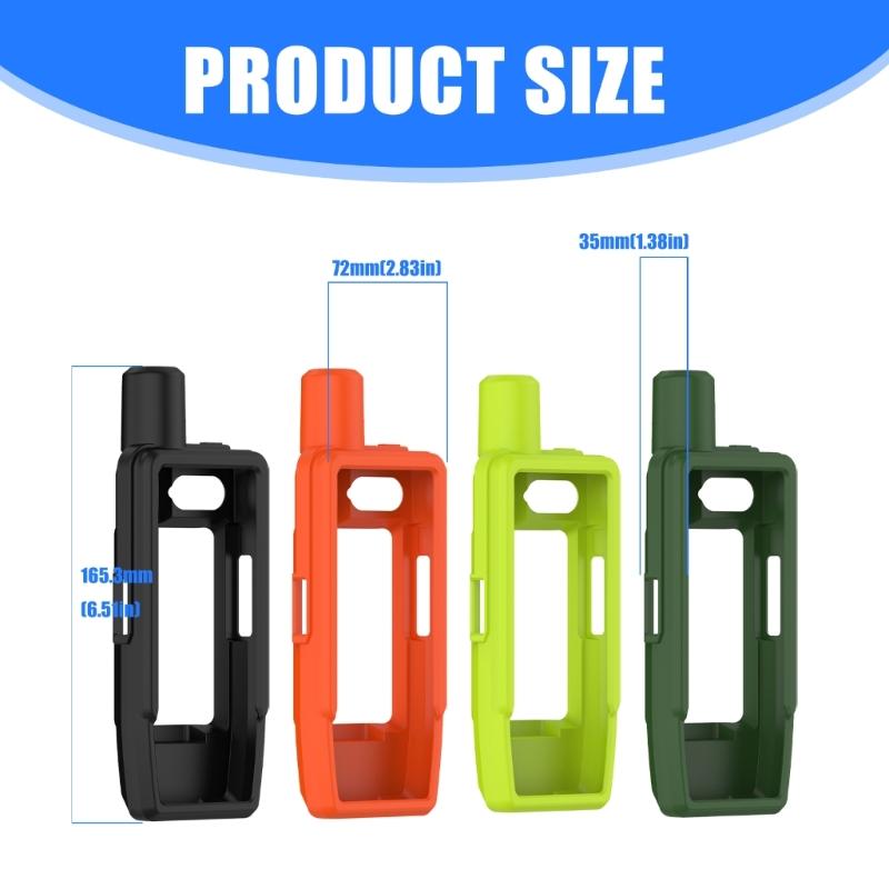 Shockproof Silicone Case Housing Sleeve Suitable For GPSMAP Navigation Device Full Body Protective Anti Scratch Design