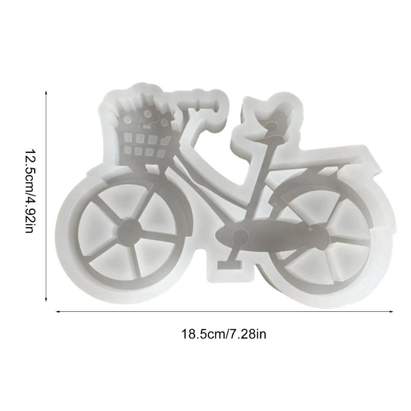 Silicone Mold for Bike Candle Ornaments  Bike Shaped Candle Decorations Silicone Mold for  Lovers and Collectors