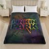 Linkin Park Druck Flanelldecke Gemütliche Leichte Plüschdecke für Bett Sofa Haushalt