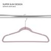 25 Pack Kids Velvet Hangers Non Slip Durable Flocked Velvet Coating Lightweight Closet Organizer Child Shirt Hangers Mermaid