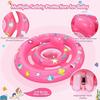 Children's Swimming Ring Awning Baby Seat With Toy Table Pants Circle Octopus Round Seat