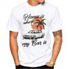 Legend Germany Turbo E34 M5 E36 E30 E92 Fan TShirt Men Short Sleeve Hip Hop Boy Casual Tops Funny E28 E30 Car Design White Tees