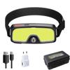 Strong Light High Brightness COB Headlight USB Rechargeable Headlamp Night Fishing Headtorch Light Outdoor Cycling Floodlights