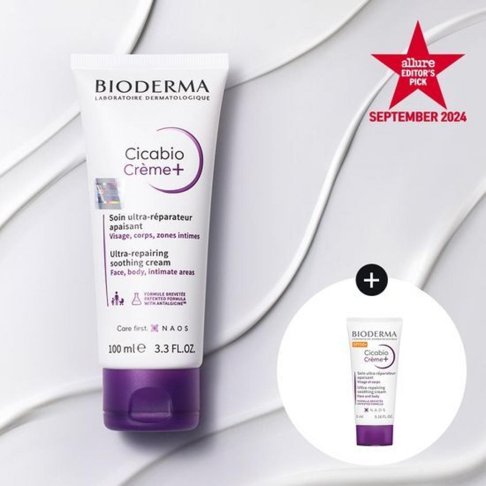 

Bioderma Cicabio Крем+ 100мл План + Cicabio Крем+spf 5мл Cicabio Cream+ 100ml plan