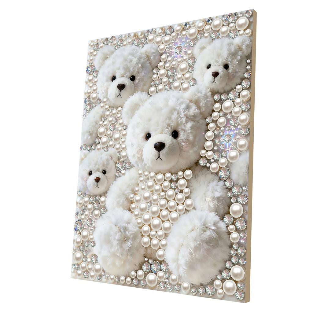 DIY Pearl Painting Kit with Frame 30x40cm Pearl Gem Paintings Picture Arts Craft for Adults/Beginners Gift Home Decor