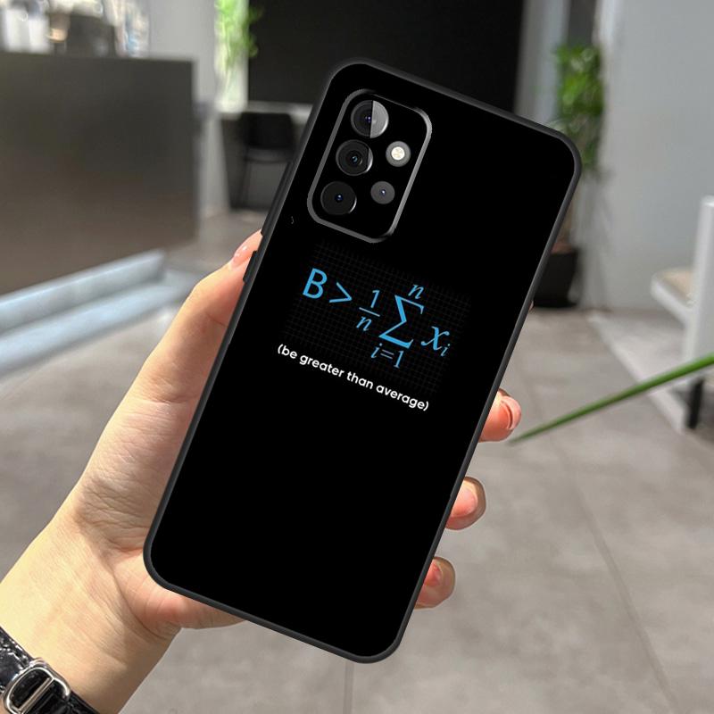 Math Equations Formula Case For Samsung Galaxy A32 A12 A22 A52 A35 A26 A16 A05 A55 A15 A54 A34 A14 A56 A36 A13 A53