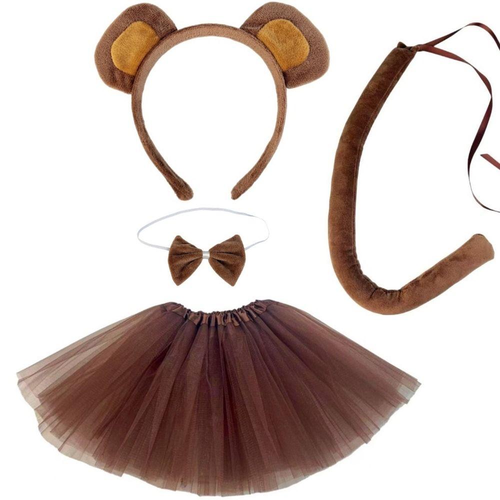 Unique Kids Monkey Headband Funny Animal Costume Props Halloween Headband  Cosplay Performance