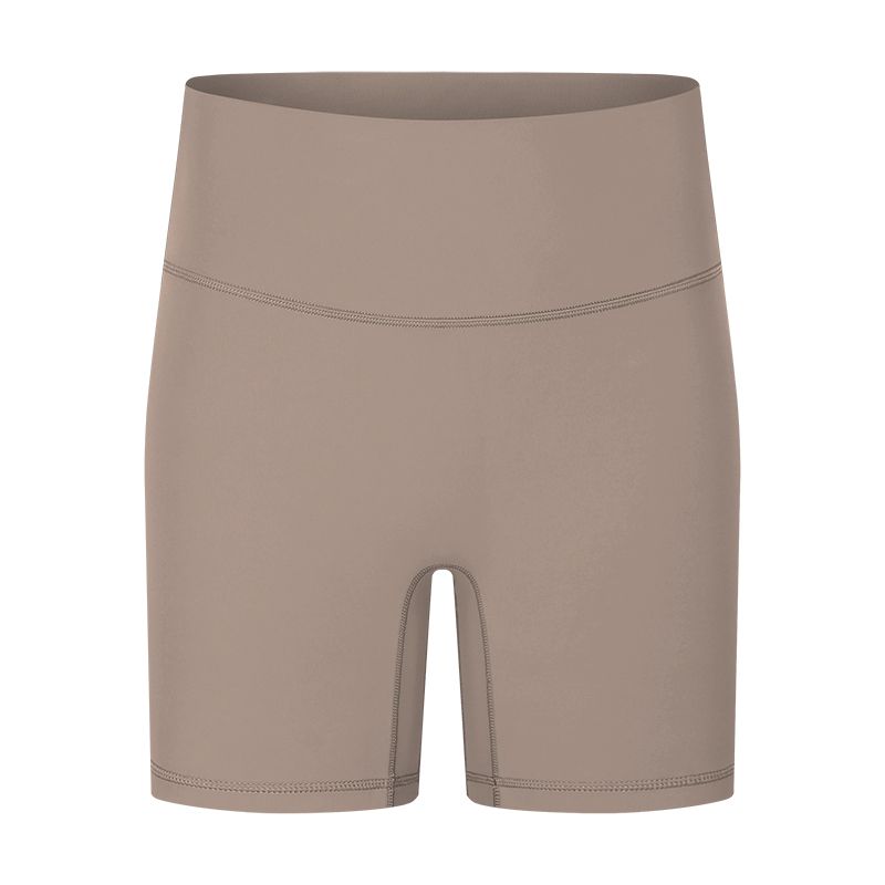 Nude Feel High Waist Yoga Shorts Outwear Thin Quick-Drying Sports Shorts Women's Tight Three-Point Fitness Shorts Women's Hip Lifting