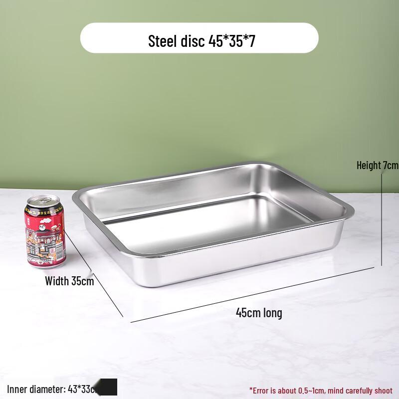Yunrui 304 Stainless Steel Kitchen Storage Pans with Lids