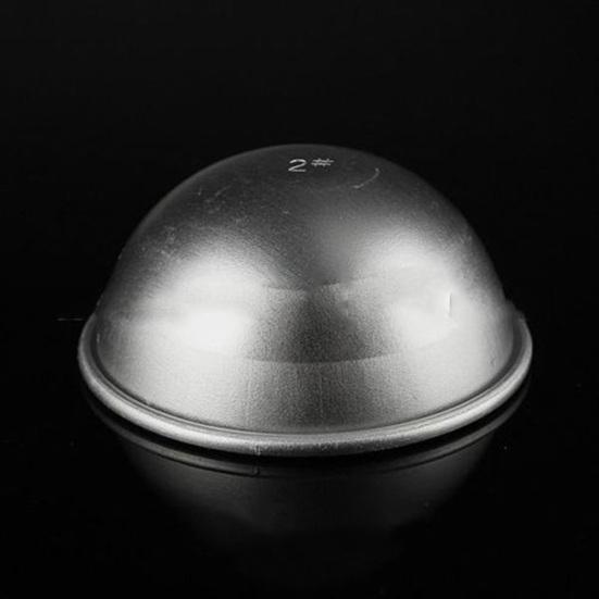 Mold Removable Easily Clean Aluminum Alloy Semicircle Baking Cake Mould for Mousse Cake