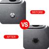 ABS Door Lock Keyhole Key Socket Decoration Cover Trim 2/4 Doors Exterior For Jeep Wrangler JL JLU Gladiator JT 2018-2024