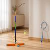 Badminton Rebound Training Device with Water-Fill Base Compact for Amateurs