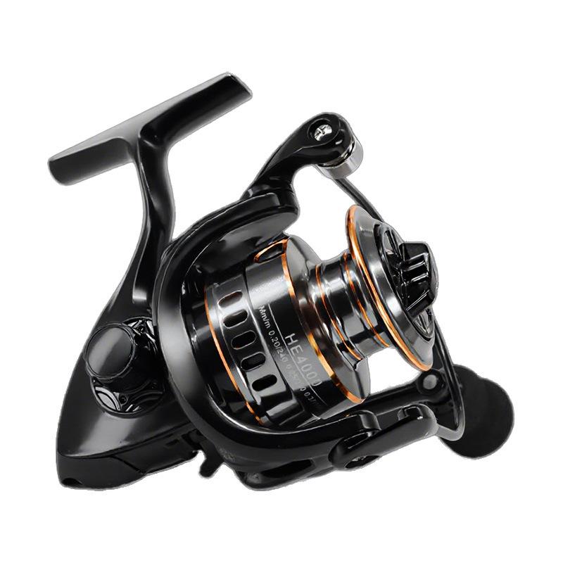 Departed Metal Spool Saltwater Reel High Speed Gear Ratio Long-Distance Casting Sea Fishing Reels Spinning Reel