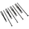 4pcs  Set 12.7?16mm Woodworking Square Hole Drill Bits Bearing Steel Square Hole Drill Bits
