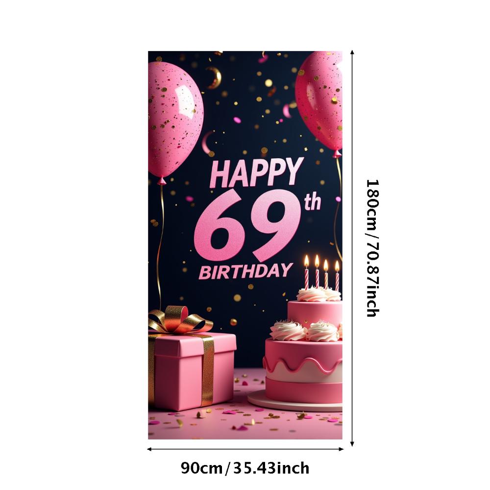 Реквизит для фотосъемки Большой праздничный фон Украшения на день рождения Баннер на день рождения для вечеринки Реквизит для фотосъемки Семья