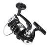 HZ2000 Metal Spinning Fishing Reel High Speed 5.1:1 for Sea Fishing Telescopic Fishing Rod