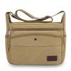 Men's Canvas Crossbody Bag - Durable Casual Shoulder Bag for Daily/Commute (4 Color Options)