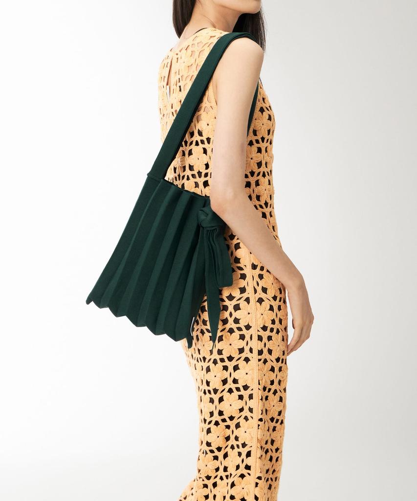 Pleatsmama New Crossbody Bag Deep Green