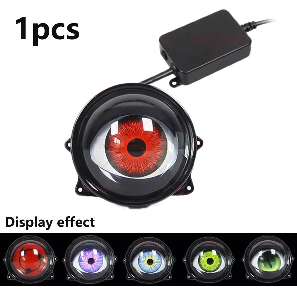 

Автомобильный Devil Eye Moto Декоративная фара Динамическая надпись Wheel Eye Demon Eye Универсальная модификация фар Автопринадлежности