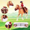 Western Rodeo Horse Toys for Girls and Boys - Cowboy Dodeo with Western Rider and Horse Figurine Fence Horse Toy Set Birthday Gift for Kids Toddlers