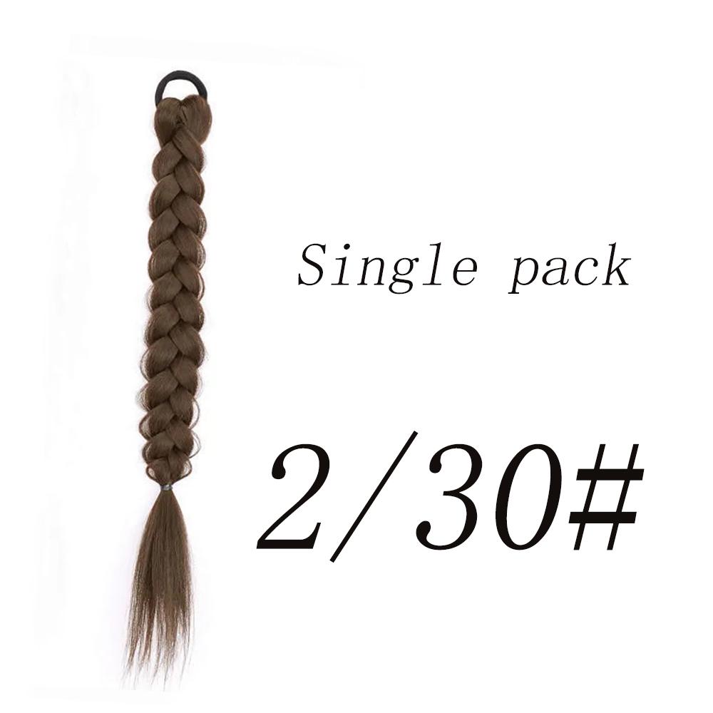 Bybrana Sweet Boxer Braid Twist Single Black Brown Perucă din fibră sintetică