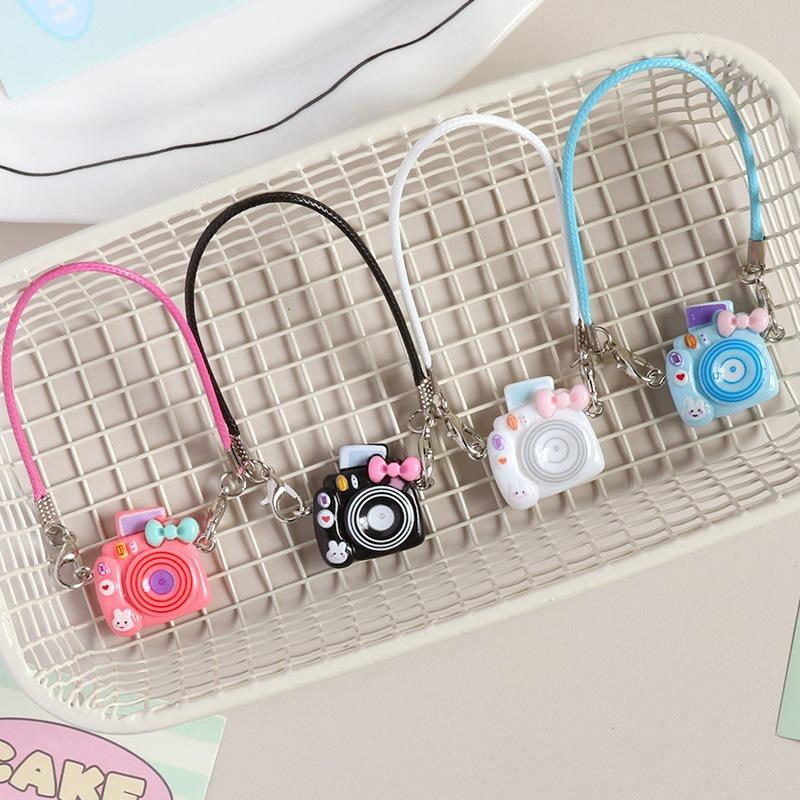 Dollhouse Bow Knot Cartoon Camera Pendant Necklace