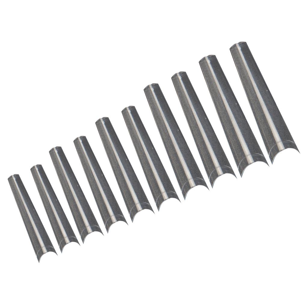 240pcs Long Fake Nail Professional Home Salon DIY Transparent Full Cover Nail Tip for Nail Artist Novice