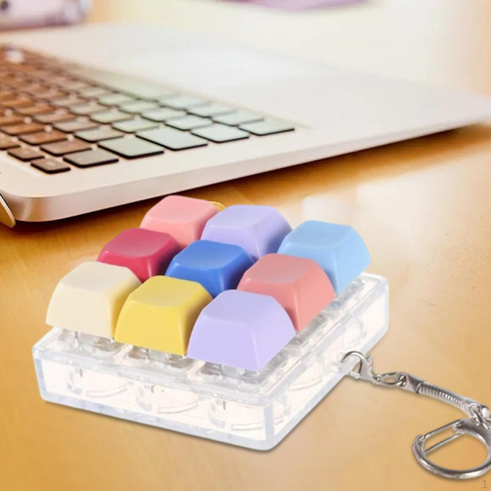 

Keyboard Fidget Decompression Pocket Sized Novelty Color