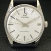 VINTAGE ENICAR STAR JEWELS HAND-WINDING SWISS MENS WHITE DIAL WATCH A702036-5 R208-a702036