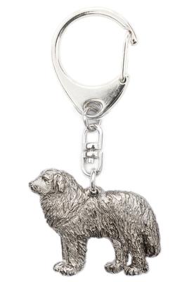 Great Pyrenees Made In England Art Dog Keychain Collection