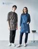 HAE012 Scandinavian Pattern Collection Fjord Gray [HEARTGREEN] Apron,