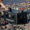 Outdoor Waterproof Storage Box Multifunctional Camping Aluminum Alloy Storage Box Large Capacity