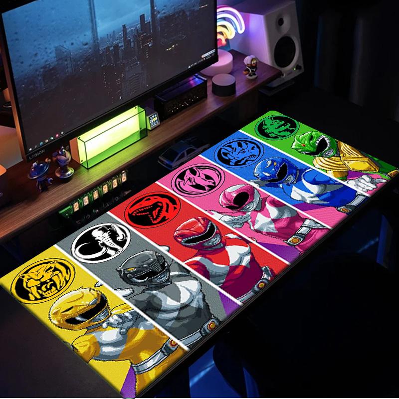 Rangers Team-up Mouse Pad, Rubber Base, Mouse Pad for Gamers and Office Use, Gaming Desk , Easy To Clean Mat Christmas fan gifts