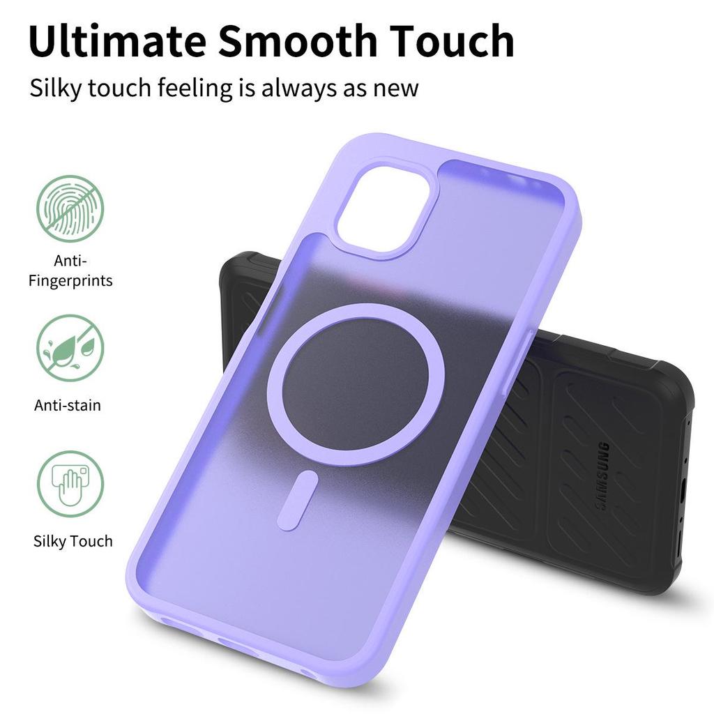 Samsung Xcover 7 Pro Magnetic Silver Shield Phone Case