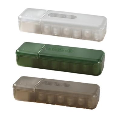 Krabice pro správu kabelů Úložná krabice na datové kabely s prachotěsným víkem 7 přihrádek Úložná krabice na kabelové šňůry 285x85x58mm