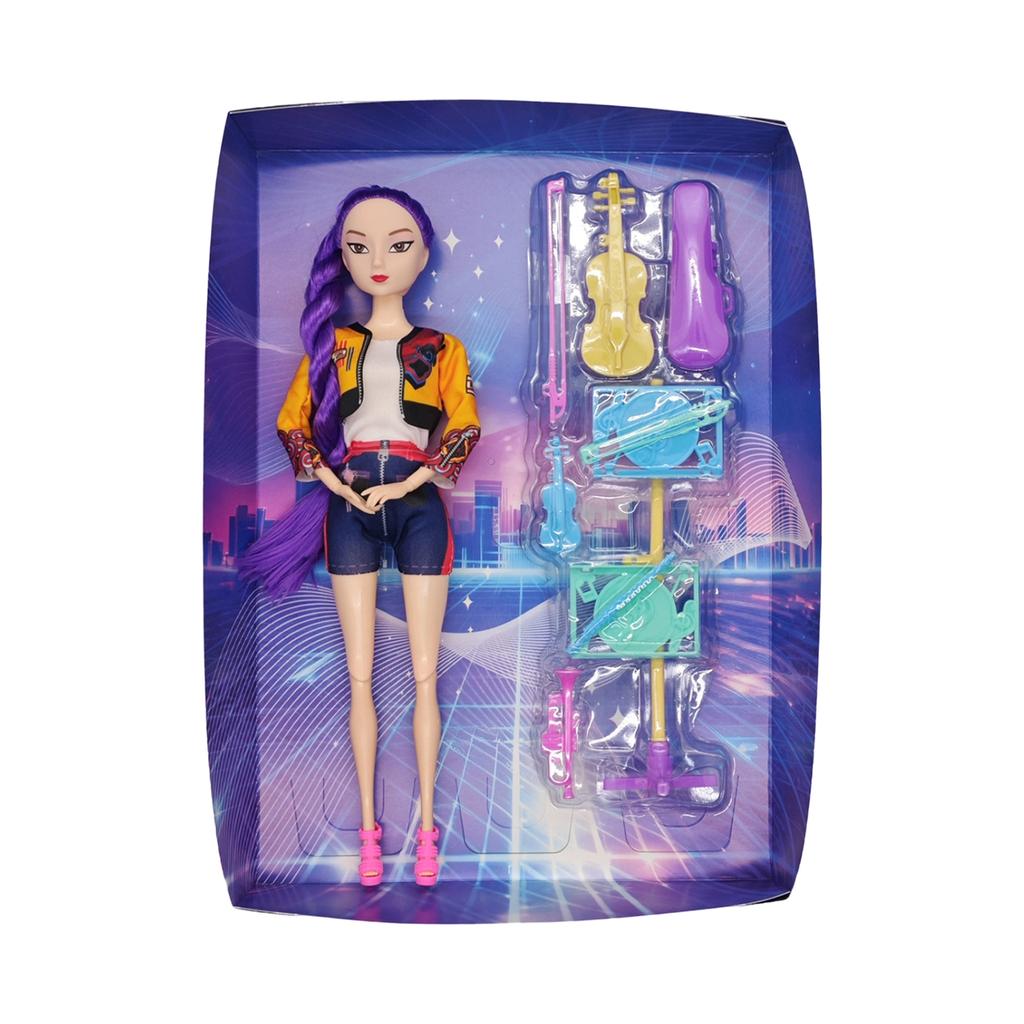 Fashionable Plastic Doll Figures Collection With Unique Stylish Outfits And Colorful Hairstyles Perfect Gift For Kids To And Creat
