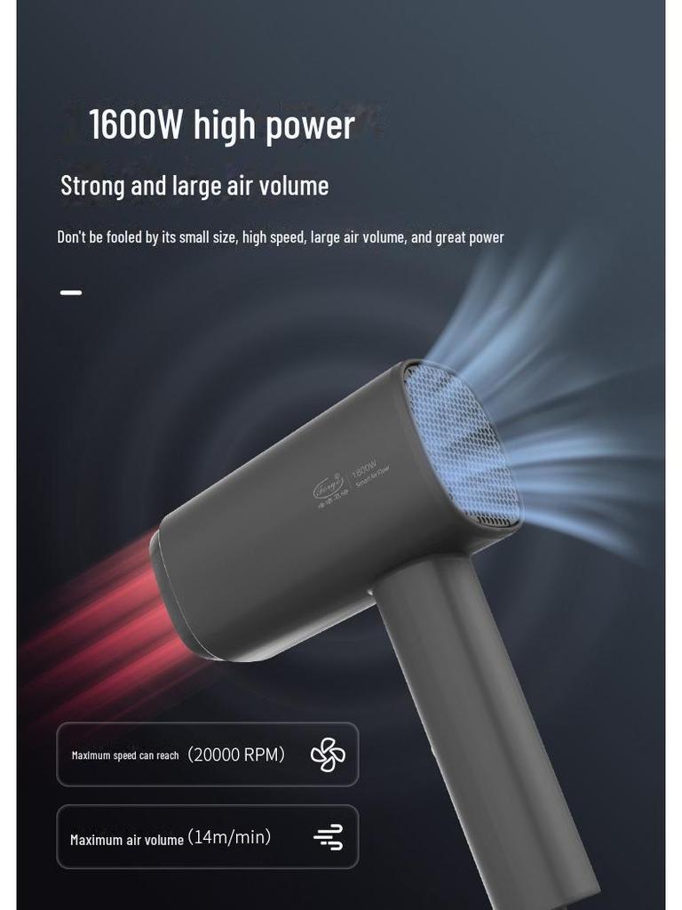 Fengjie Wall-Mounted Hotel Bathroom Hair Dryer - Punch-Free, Suitable for Home and Hotel Use