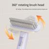 Cleaning Brush with Spray Function V-Shaped Bristles 360 Degree Rotating Brush Head 3-in-1 Design Spray Scrubber