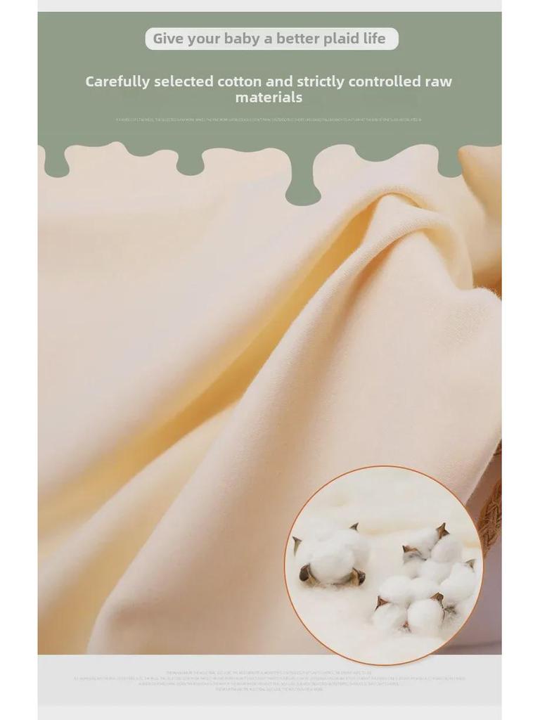 Autumn Brushed Velvet & Combed Cotton Baby Spandex Fabric for Home Wear