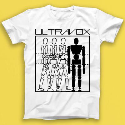 Ultravox Three Into One Elektronische Rockmusik Geschenk T-Shirt 2597