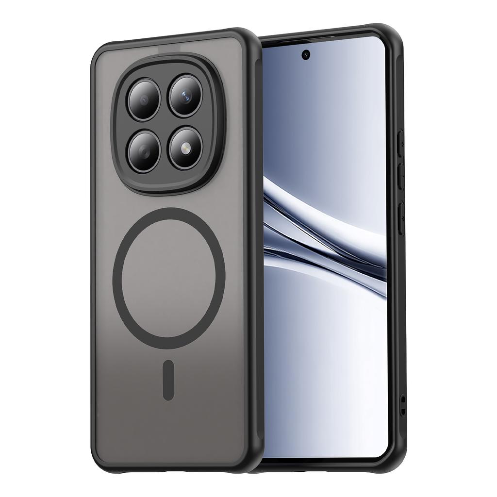 Magnetyczne etui na telefon do Xiaomi Redmi Note 15 Pro 4G, Matowe, odporne na wstrząsy etui na telefon do Xiaomi Redmi Note 15 Pro 4G