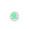 LJUL4 For Skoda Octavia 2 A7 Tour RS Fabia Rapid Kodiaq Superb Kamiq Yeti Karoq Diamond Car One-click Start Button Emblem Decoration