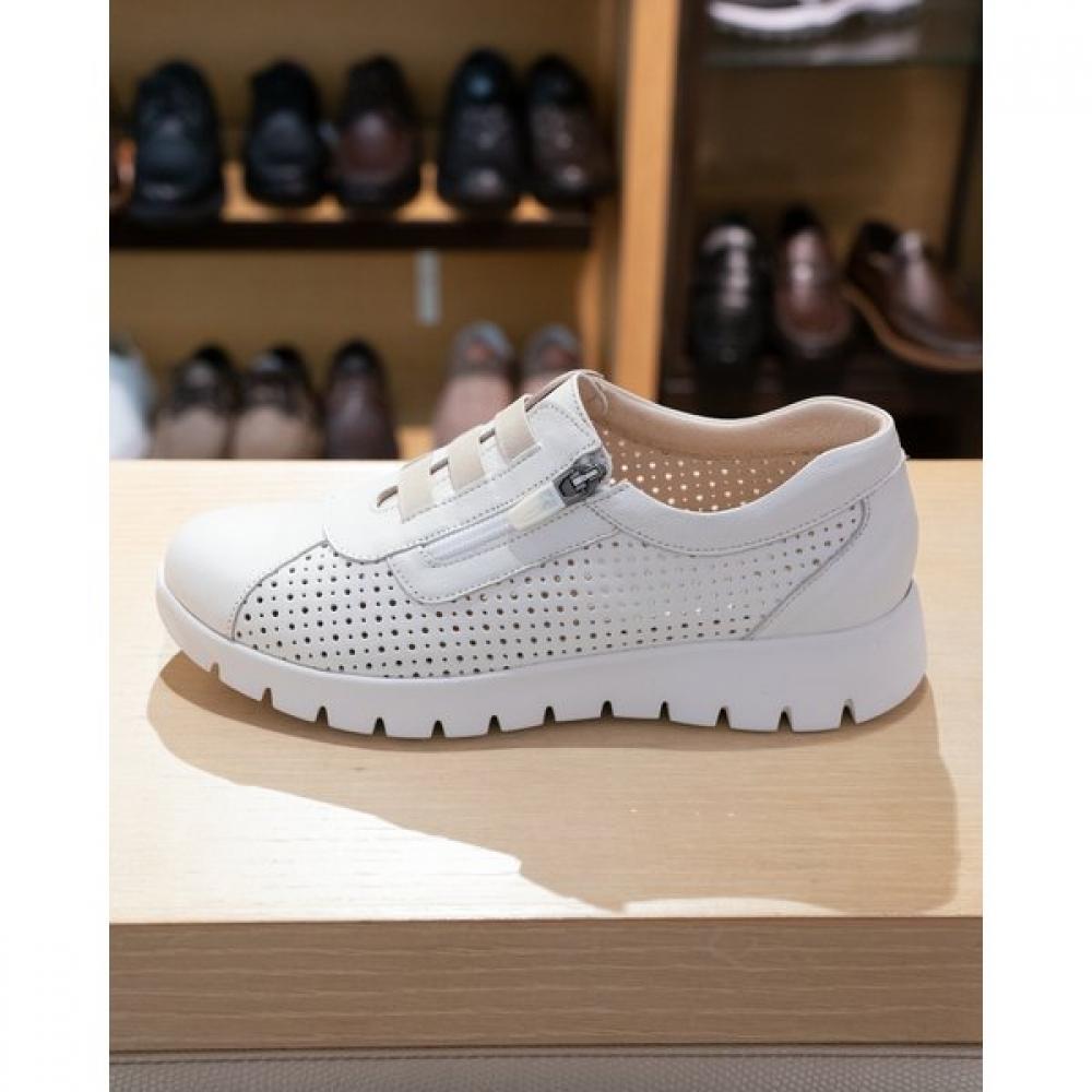 VAINER Women S Summer Comfort ShoeS Ivory  Punching  344d