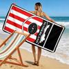 Sunderland A.F Print Beach Towel, Large Soft Quick Dry Towel for Beach Camping Swimming