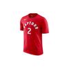 Nike NBA Leonard Raptors Piiratud Väljaanne Lühikeste Varrukatega T-särk Meeste Topid Punane 870811-668