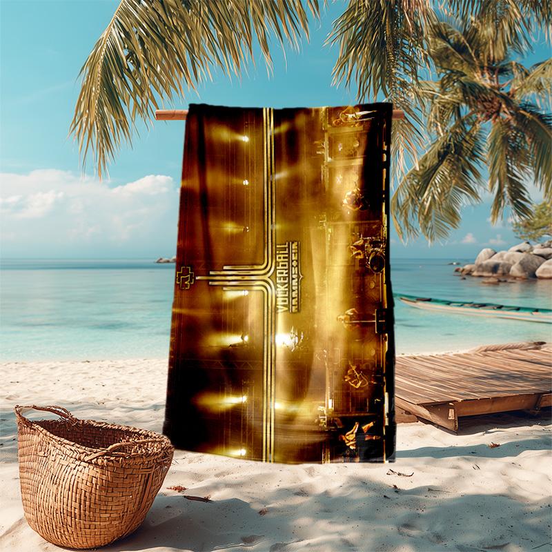 Till Lindemann, Lead Singer of the German Heavy Metal Rock Band Rammstein, Outdoor Camping Vacation Swimming Beach Scarf Decorative Blanket F8